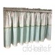 Café Rideaux/décoration rideau/floral rideau  bleu clair170*60 cm - B017AOVMFK